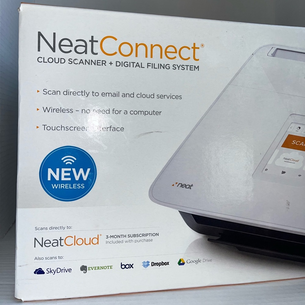 NeatConnect Cloud Scanner + Digital Filing System